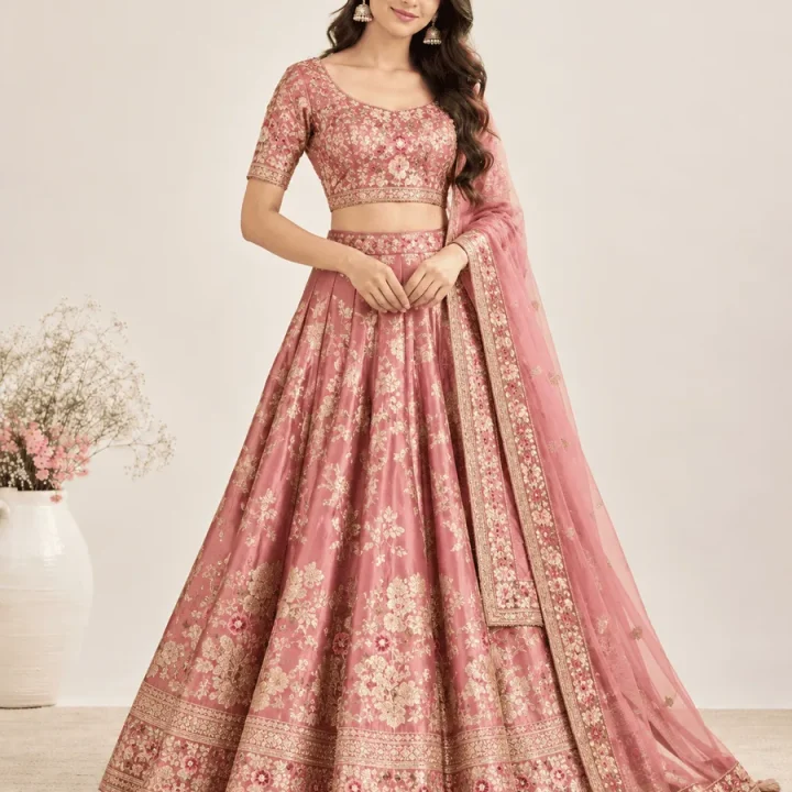 Festive Silk Lehenga