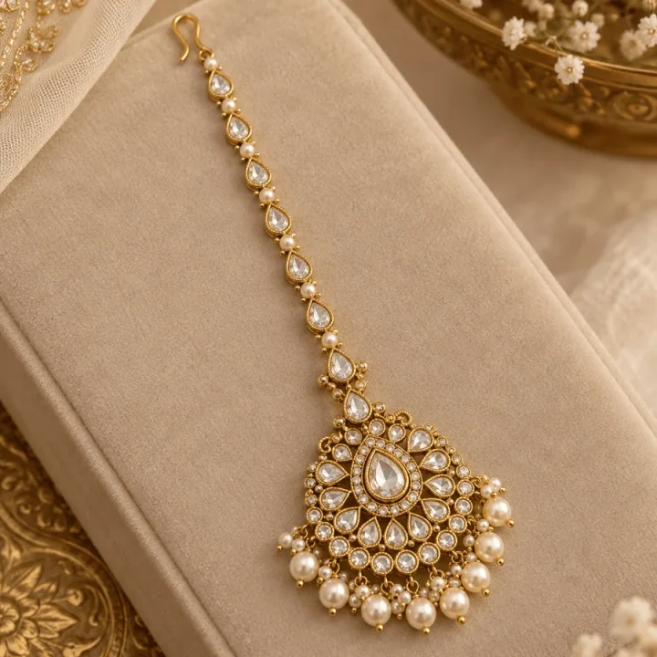 Gold-Tone Maang Tikka