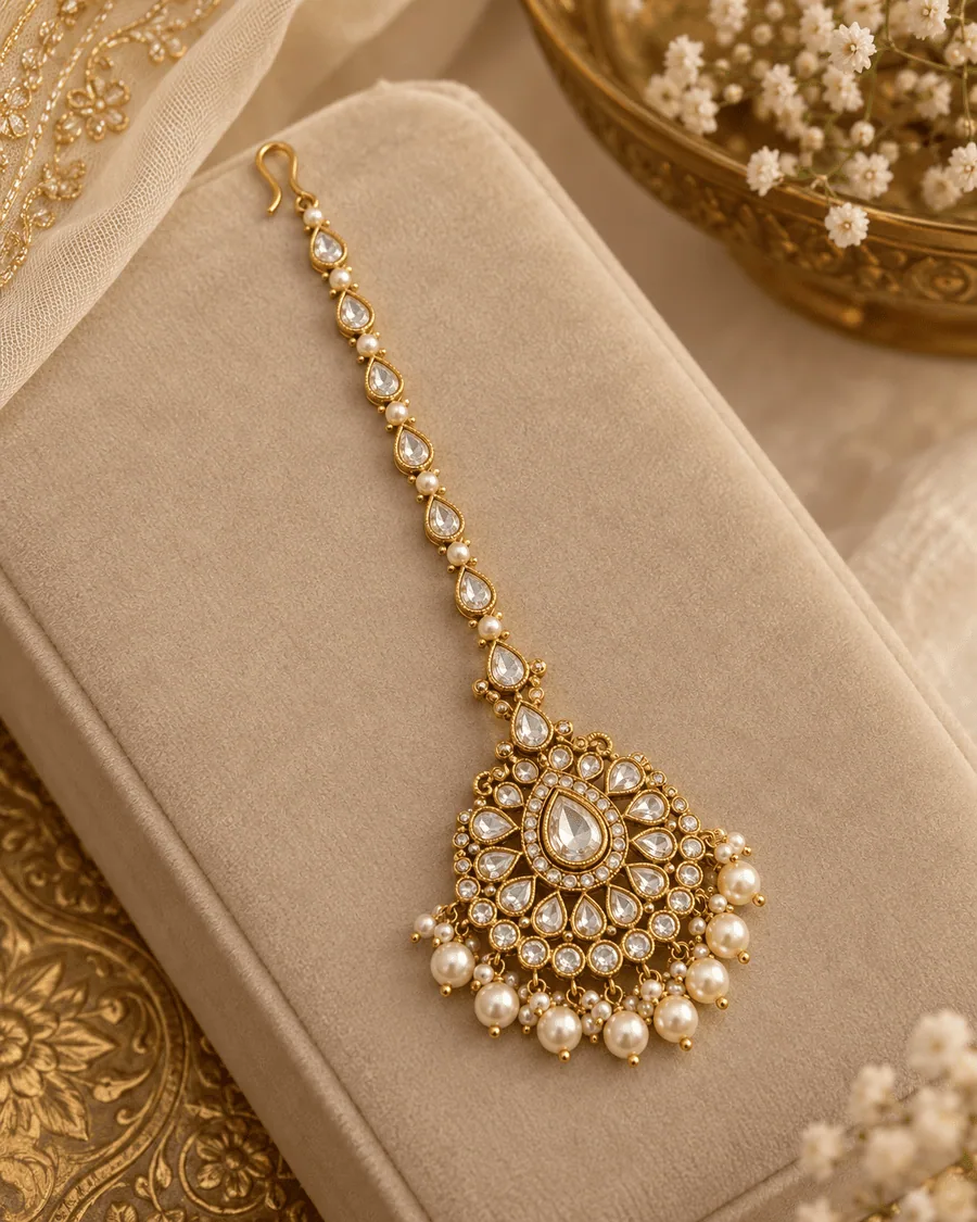 Gold-Tone Maang Tikka