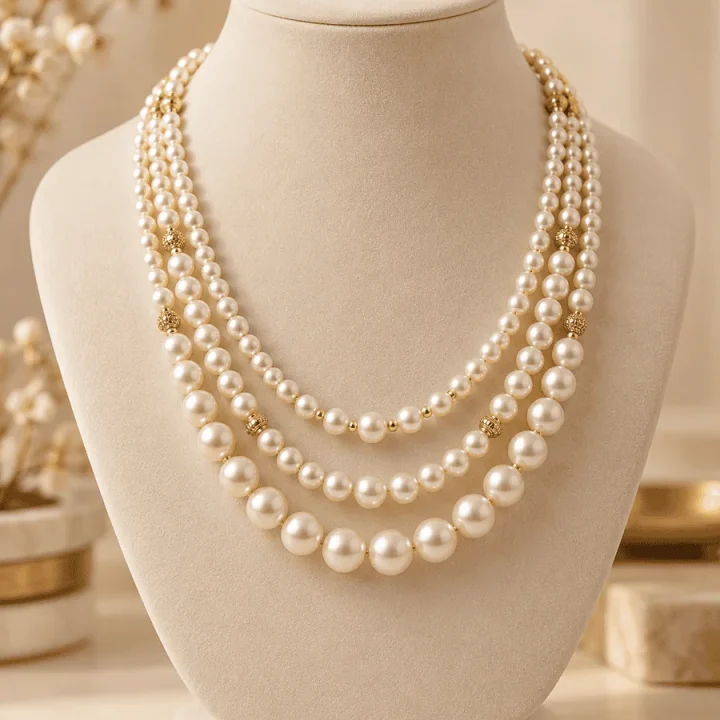 Pearl Layered Necklace