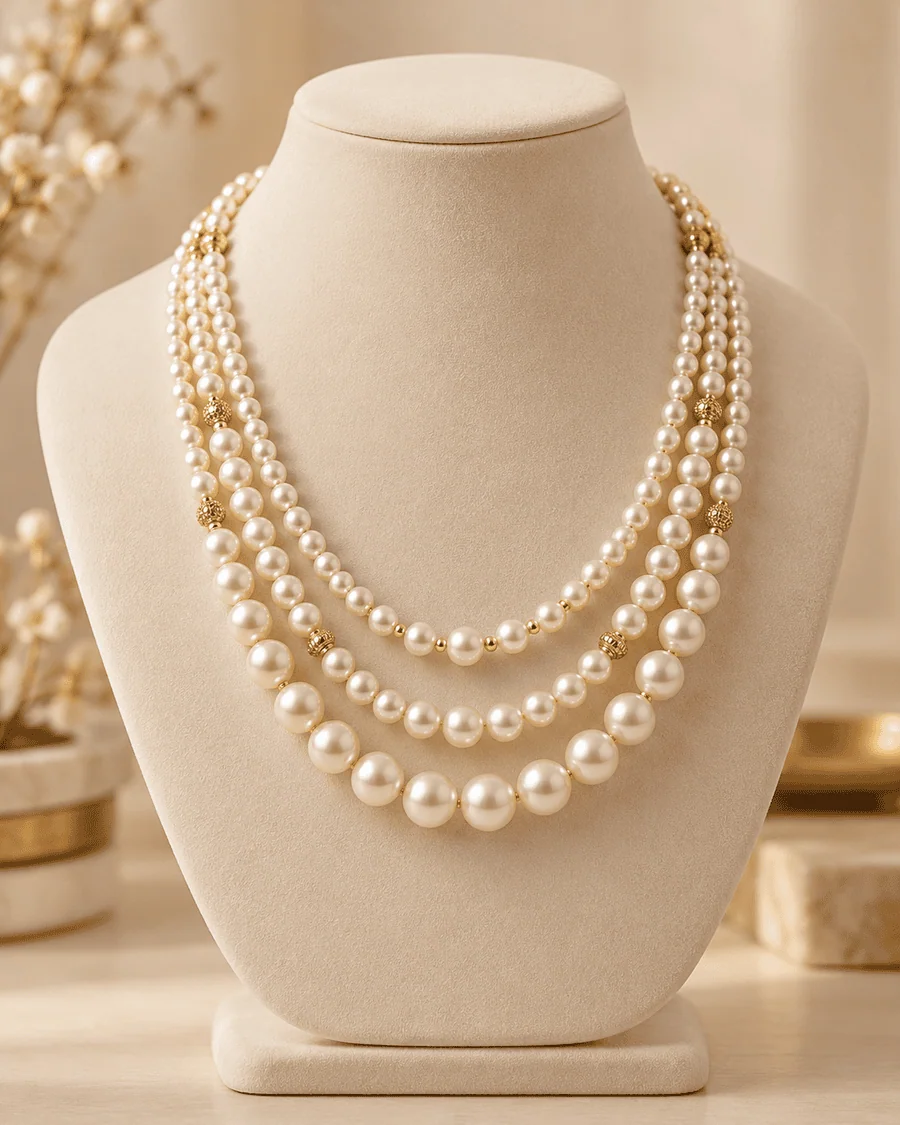 Pearl Layered Necklace